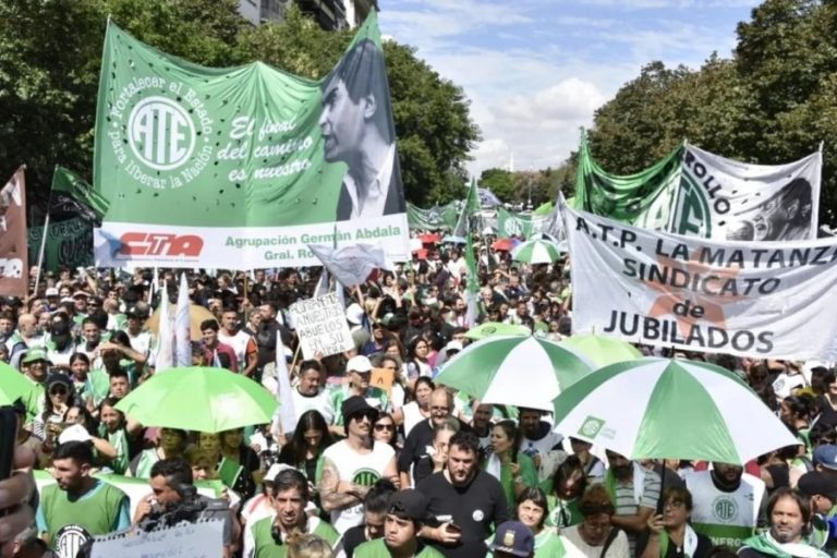 Estatales de ATE paran el miércoles y marcharán junto a jubilados