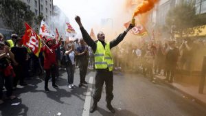 Marcha gremios Francia 2