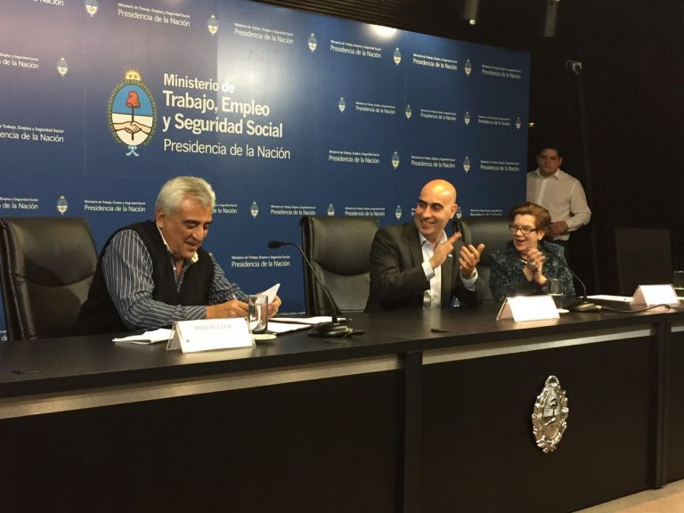 El ministerio de Trabajo y Guincheros firmaron convenio de Formación Sindical