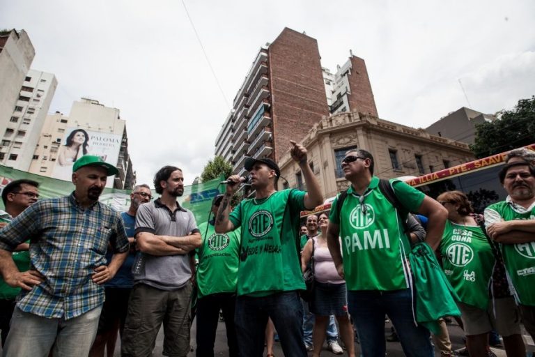 ATE Capital denunció el «brutal ataque» del Gobierno