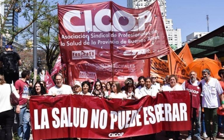 Cicop denuncia el deterioro de la salud pública durante la gestión de Vidal y le pide a Kicillof que lo revierta