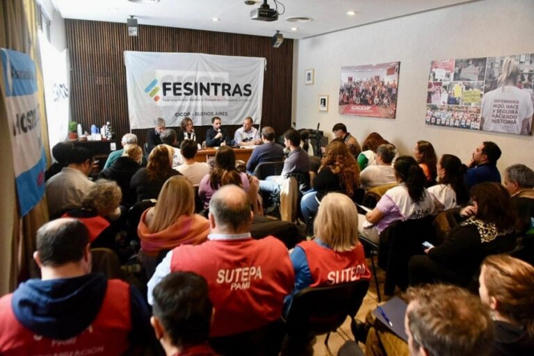 Trabajadores de la Salud de FESINTRAS llaman a construir un gran paro nacional con movilización a Plaza de Mayo