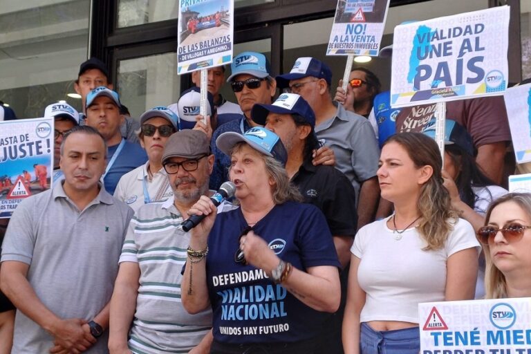 El Sindicato Trabajadores Viales Nacionales presentó un reclamo al Ministro Luis Caputo para la Nacional