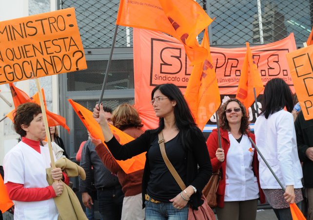 Paro en la salud pública de Rosario
