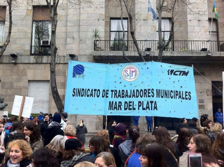 Mar del Plata: municipales harán un nuevo paro y movilización