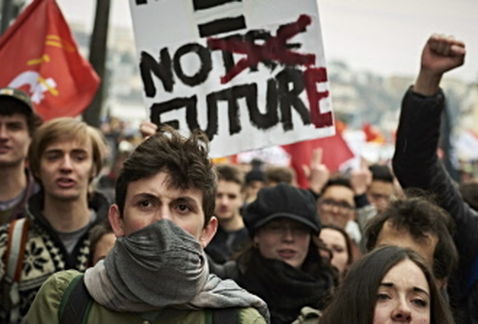 La CGT francesa busca un cambio de política en Francia pero no de Gobierno