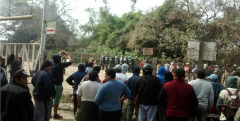 Brutal represión en Jujuy contra una protesta en Ingenio Ledesma