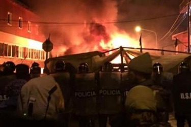Tierra del Fuego: represión a docentes y estatales en el desalojo de un acampe
