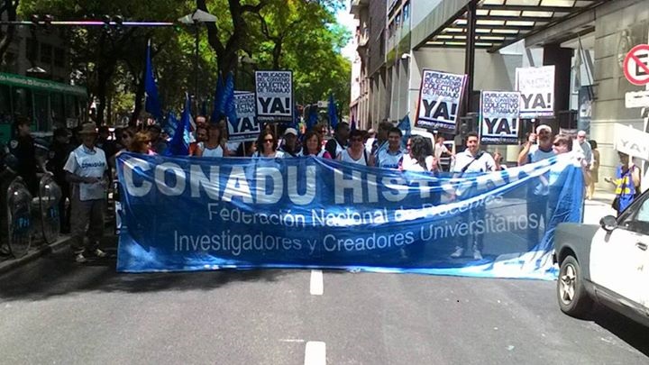 La Conadu convocó a un nuevo paro nacional